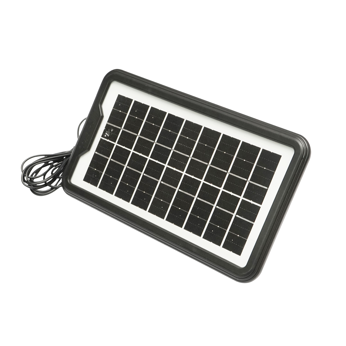 Kit iluminat portabil LED cu 3 becuri/proiector, panou solar si baterie 6V, 4.5 Ah pentru pescuit camping GD-7COB – imagine 6