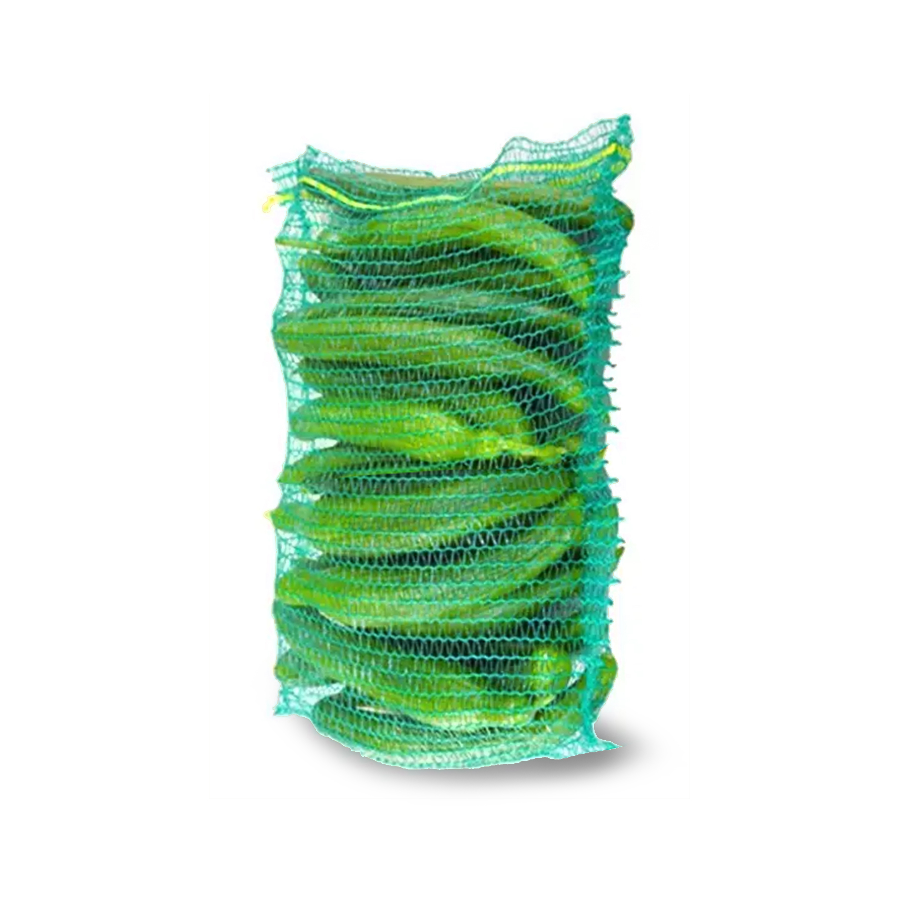 Sac plasa 500x800mm tip Raschel pentru legume 40Kg verde inchis