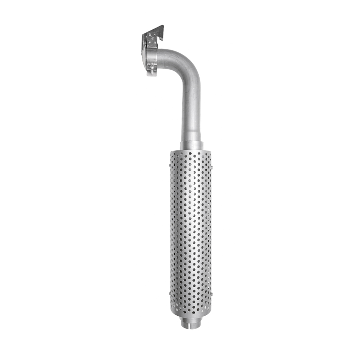 Toba esapament din inox pentru Tractor Forestier patrata, MAN 4-6 pistoane cu filtru amortizare HQ