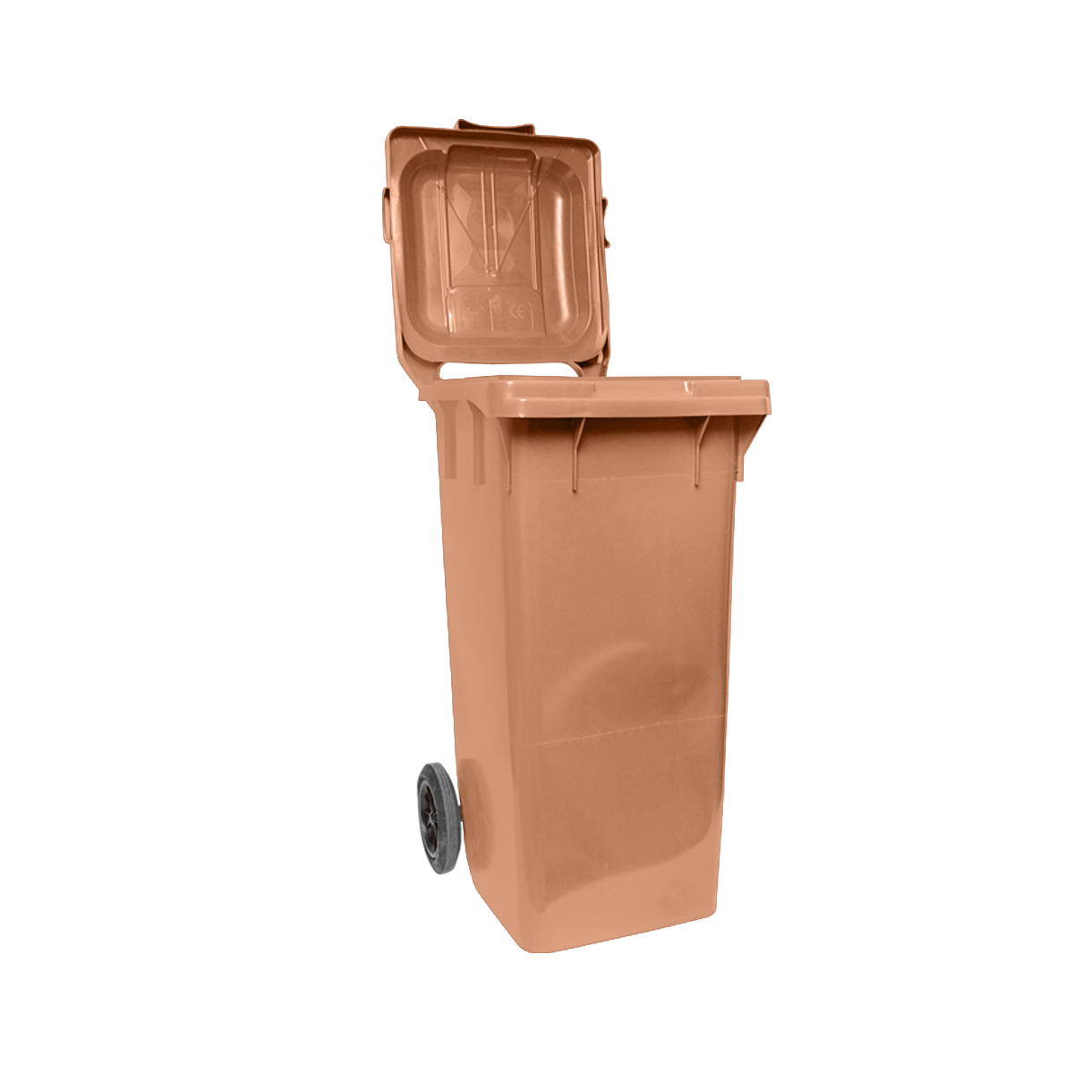 Pubela gunoi 120L maro Breckner Germany – imagine 3