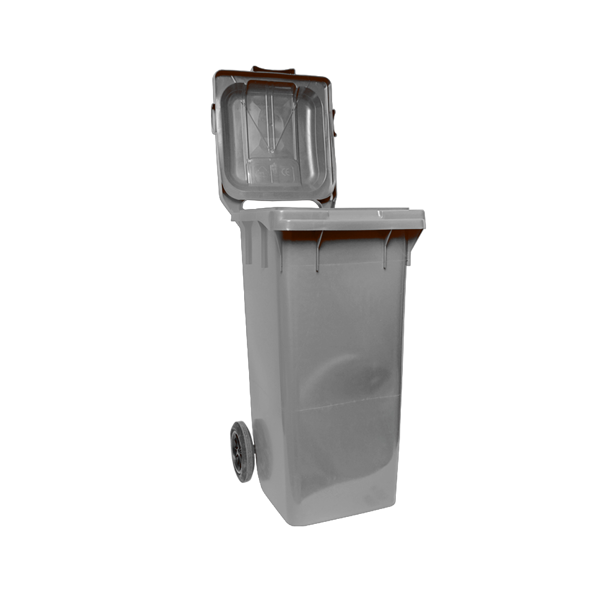 Pubela gunoi 120L gri Breckner Germany – imagine 3