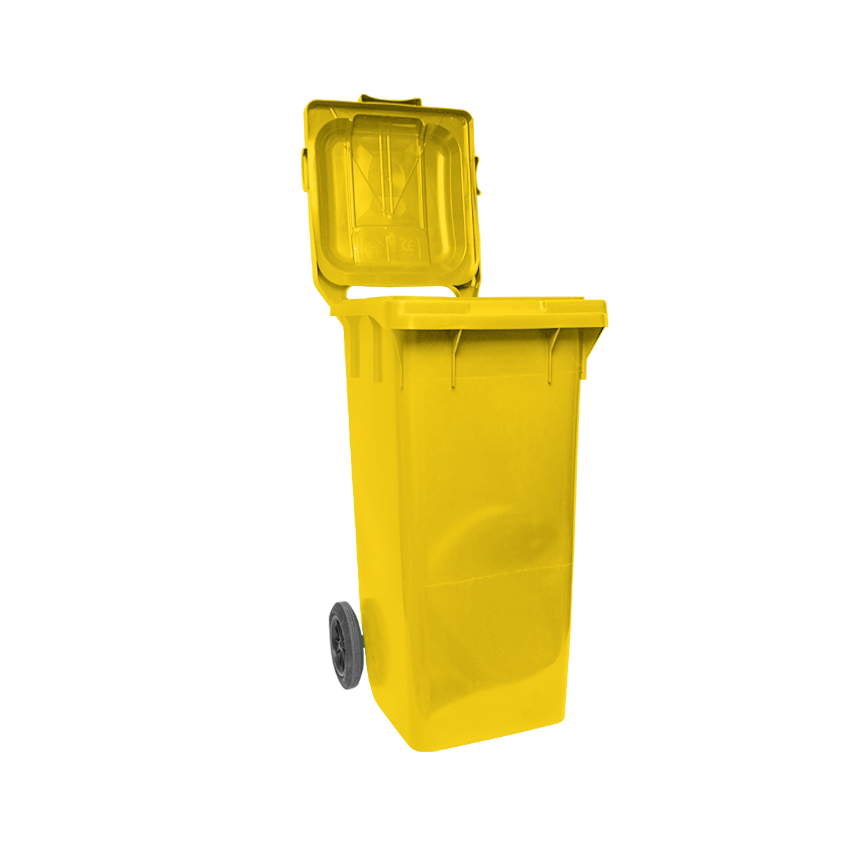 Pubela gunoi 120L galbena Breckner Germany – imagine 3