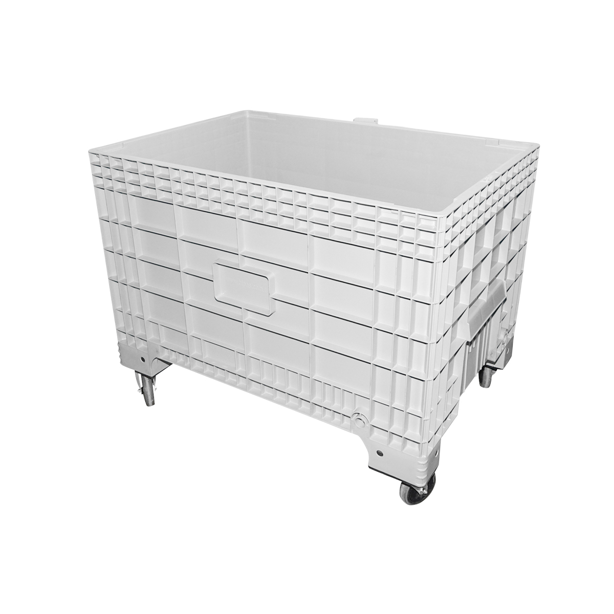 Cutie depozitare palet, gri cu roti 732x1108x617mm Breckner Germany – imagine 2