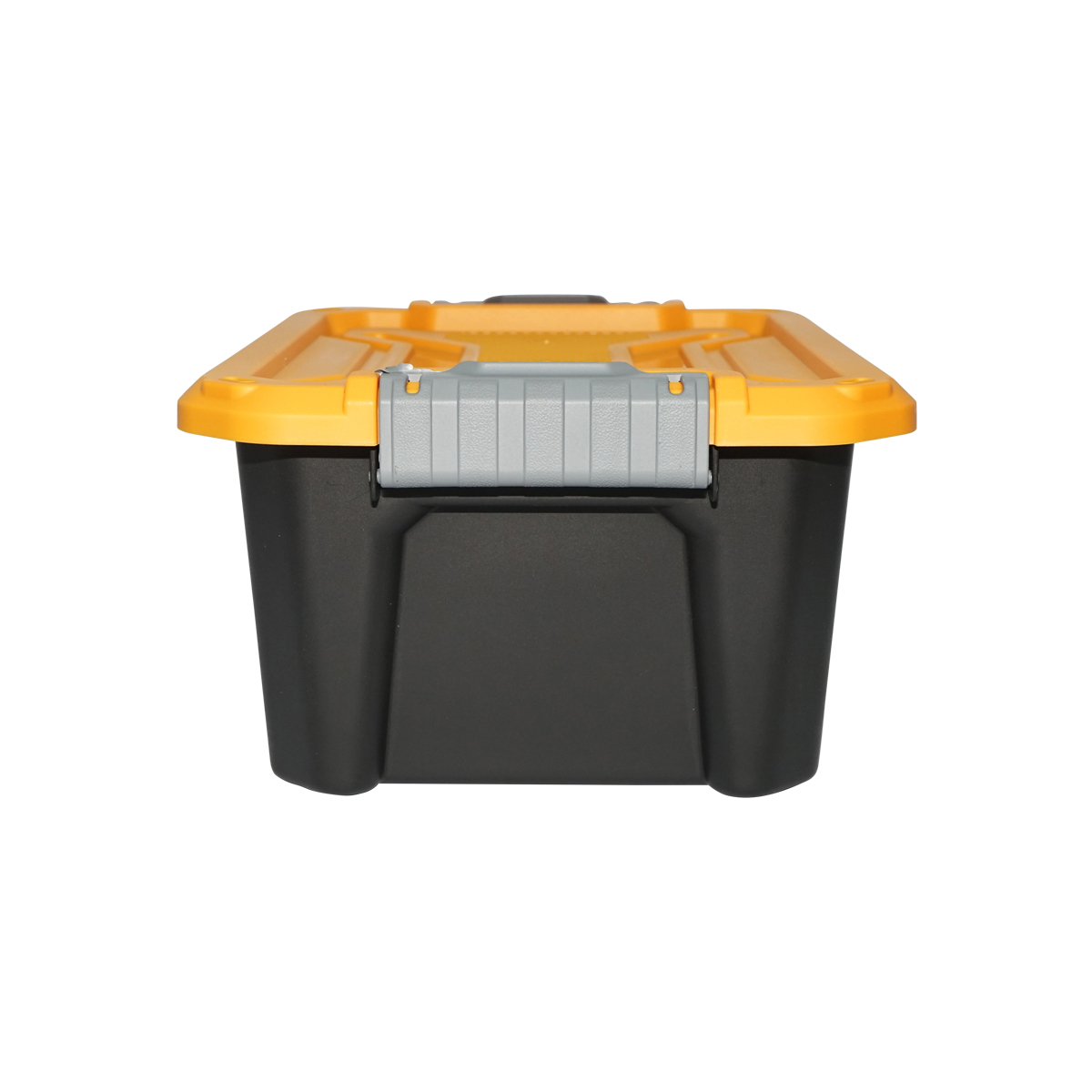 Cutie, lada depozitare heavy duty 12L cu capac, galbena 385x295x175mm Breckner Germany – imagine 2