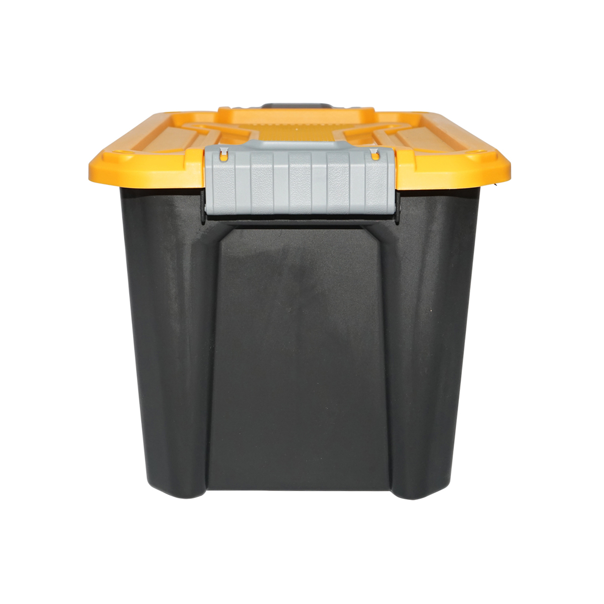 Cutie, lada depozitare heavy duty 18L cu capac, galbena 385x295x260mm Breckner Germany – imagine 2
