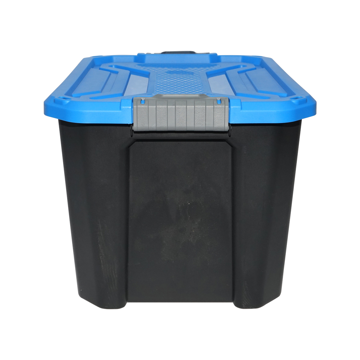 Cutie, lada depozitare heavy duty 40L cu capac, albastra 490x380x200mm Breckner Germany – imagine 2