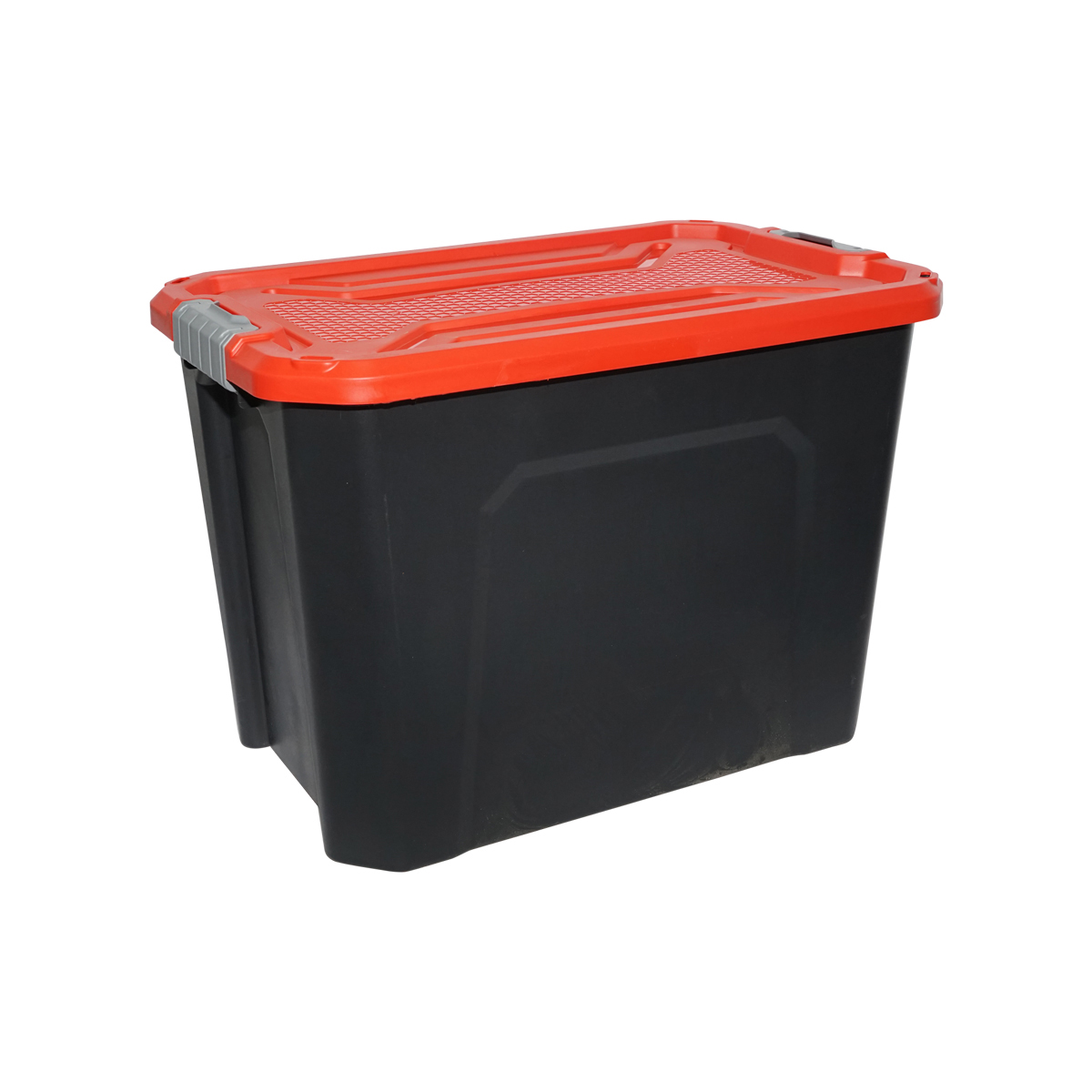 Cutie, lada depozitare heavy duty 60L cu capac, rosu 580x380x405mm Breckner Germany – imagine 3