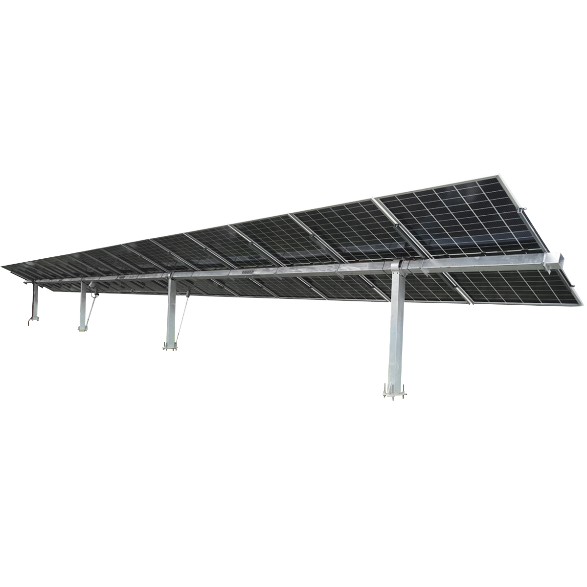 Sistem complet montare, structura tracker solar automat 14,75 KW, 1 rand Breckner Germany – imagine 8