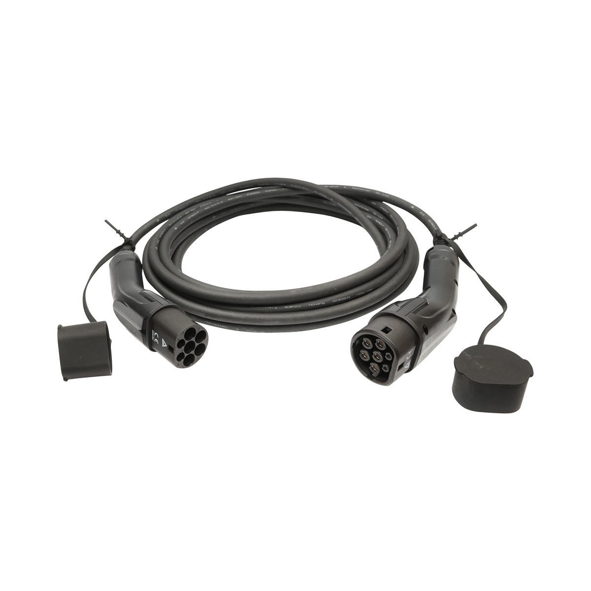 Cablu/adaptor incarcare 380V, 8M pentru masini electrice,  de la Type-2 la Type-2, 16A Breckner Germany – imagine 3