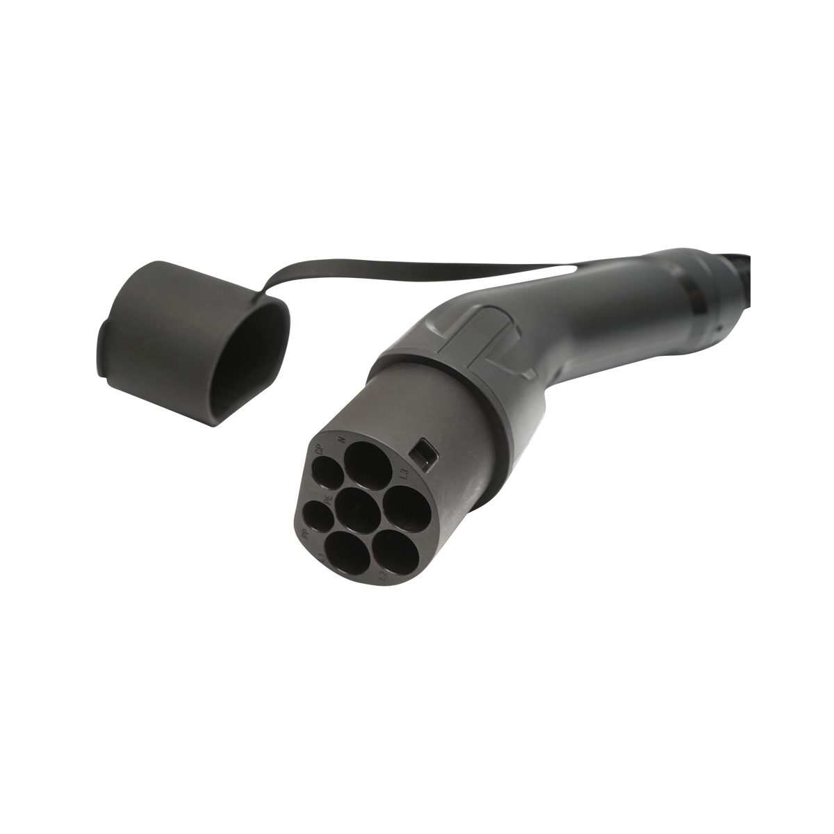Cablu/adaptor incarcare 380V, 8M pentru masini electrice,  de la Type-2 la Type-2, 16A Breckner Germany – imagine 4