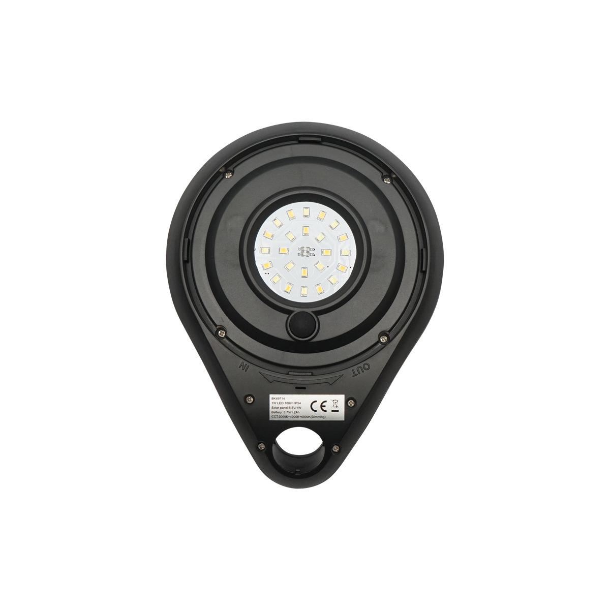 Lampa solara led de gradina 11W cu panou solar 1W si baterie 3.7V, IP54 Breckner Germany – imagine 5