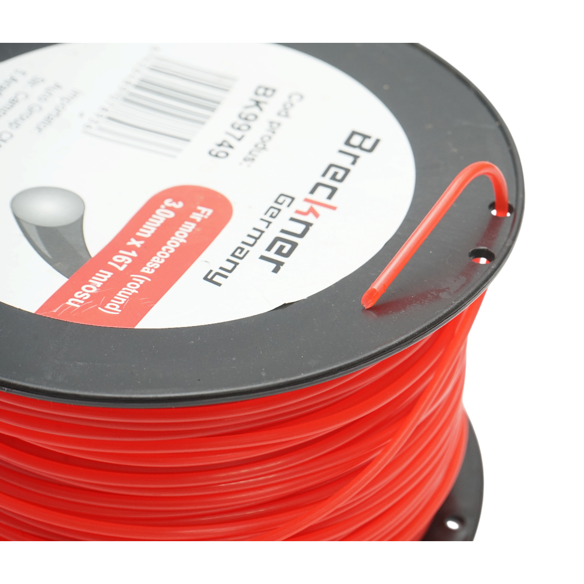 Fir rotund motocoasa 3mm x 167m Breckner Germany – imagine 4