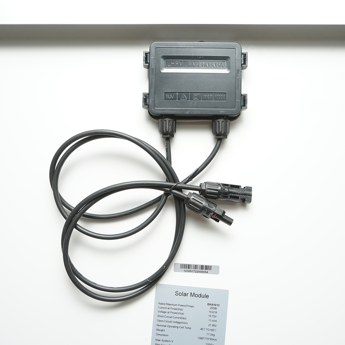 Kit incarcare triciclu electric cu panou solar fotovoltaic 200W si controler MPPT 12A, 12-50V Breckner Germany – imagine 5