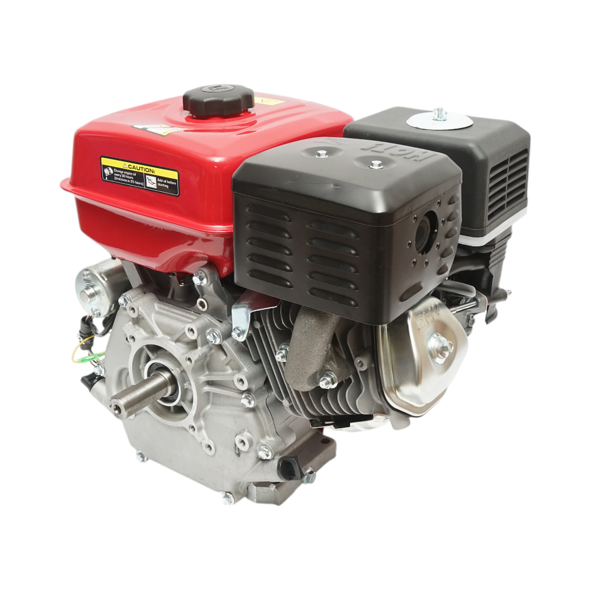 Motor pe benzina 9CP, 4 timpi cu protectie circuit, ax cu pana 25mm, pornire cheie/sfoara  Breckner Germany