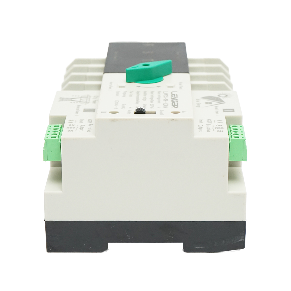 Comutator ATS trifazat 400V Dual Power, separator automat de la panouri fotovoltaice la retea ATS-4P-63A Leader – imagine 4