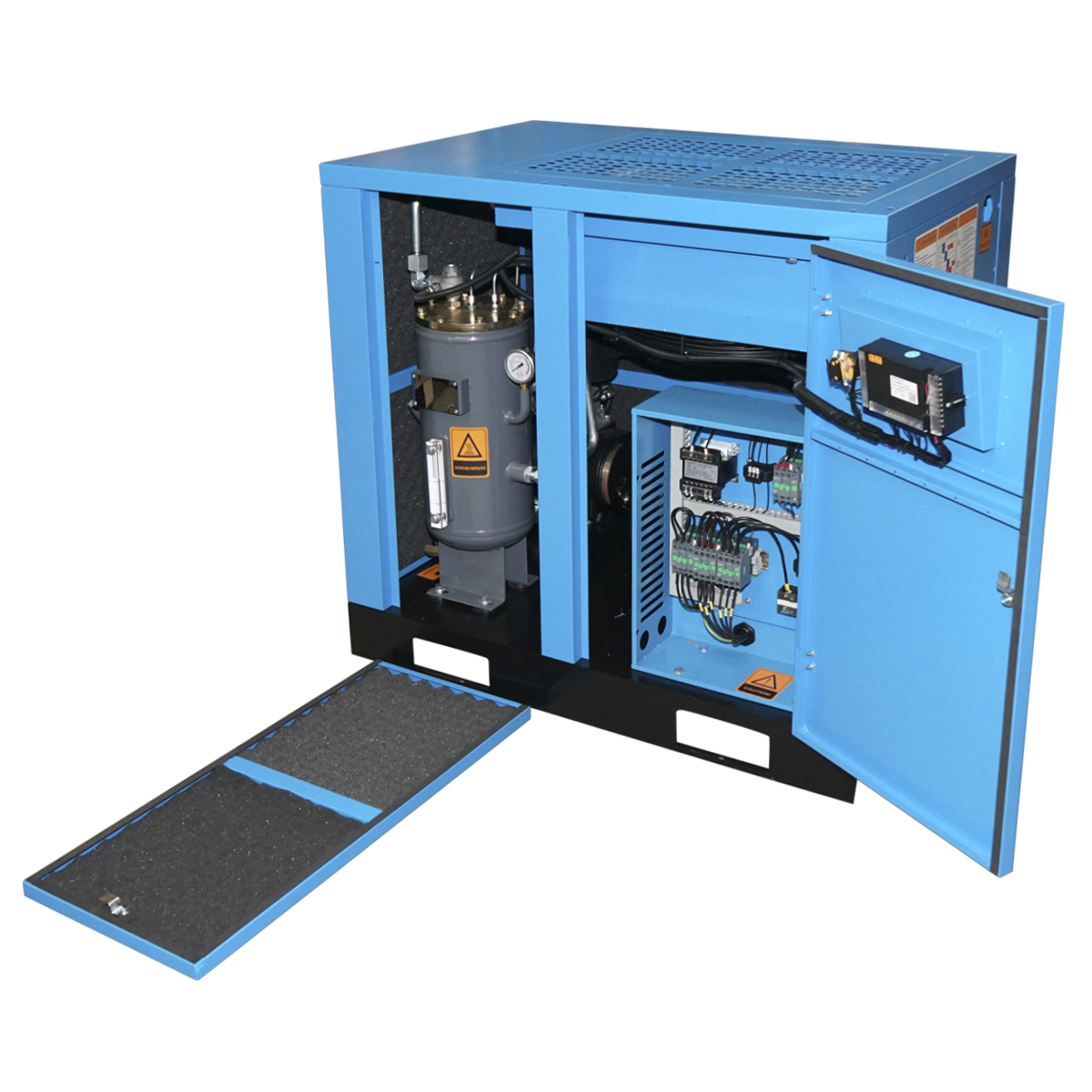 Compresor cu surub 11KW/ 15CP, 1.5mc/min cu uscator Breckner Germany – imagine 4