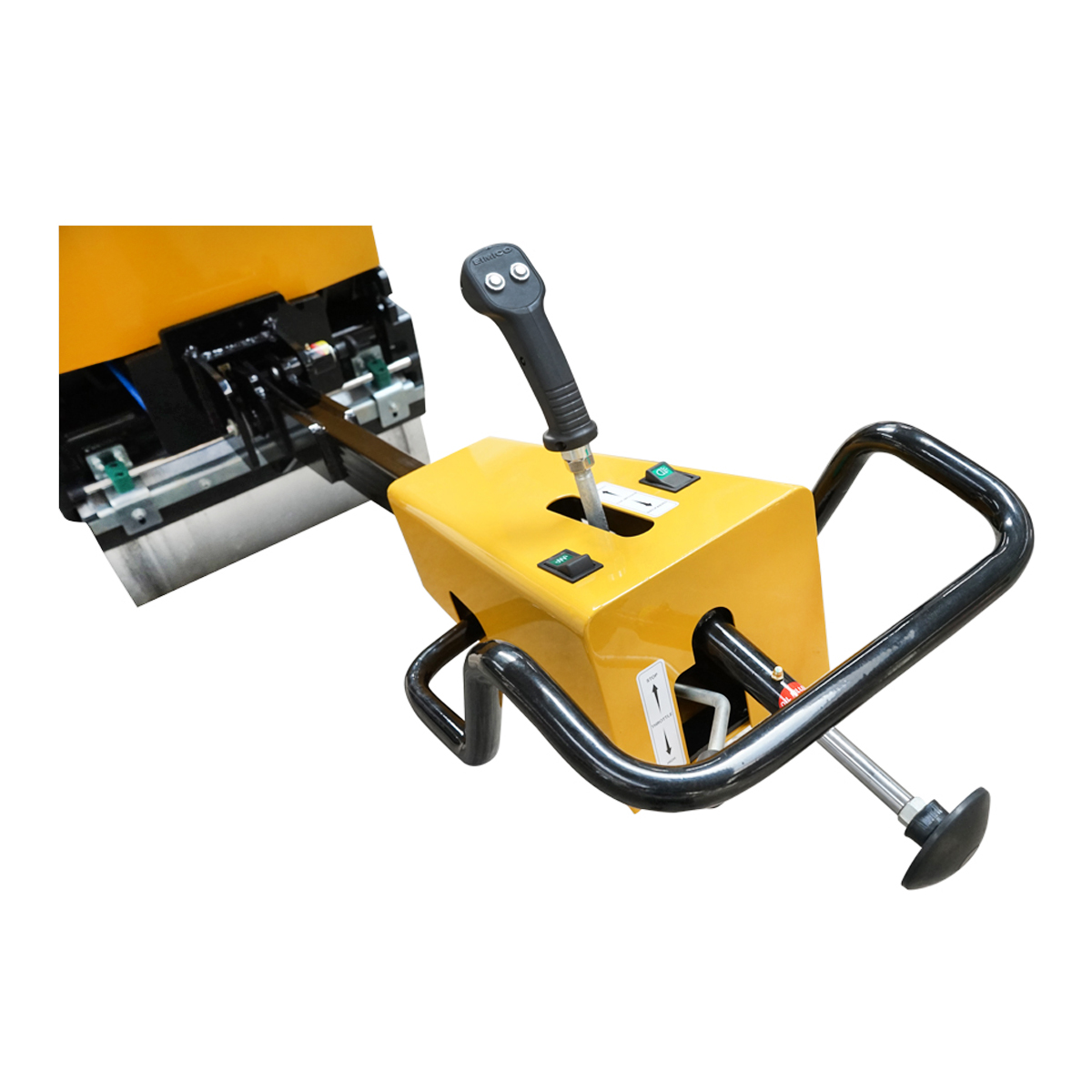 Cilindru compactor 800kg, cu tambur 2x635mm, motor 9CP diesel CF178, pornire electrica sau manuala – imagine 8