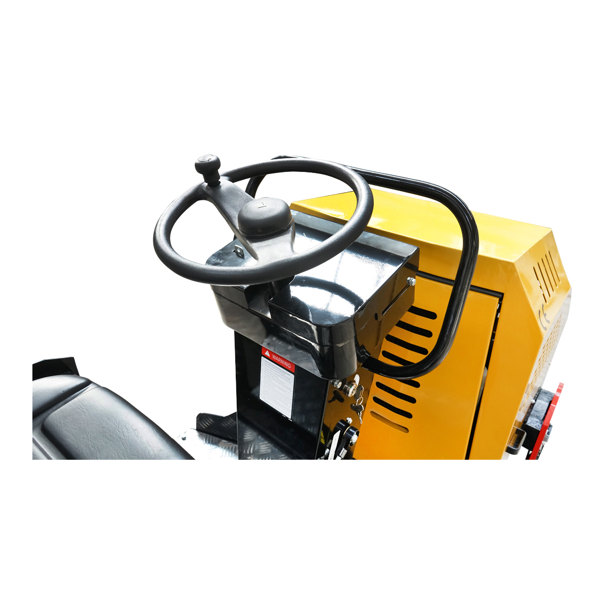 Cilindru compactor 1500kg cu tamburi 900mm si motor diesel Kubota D1105, 25CP, pornire electrica – imagine 8