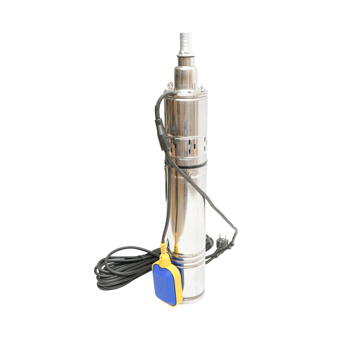 Pompa apa submersibila 4 inch, 370W, 30l/min H60m, 220V cu flotor 4QGD1.2-50-0.37F Breckner Germany