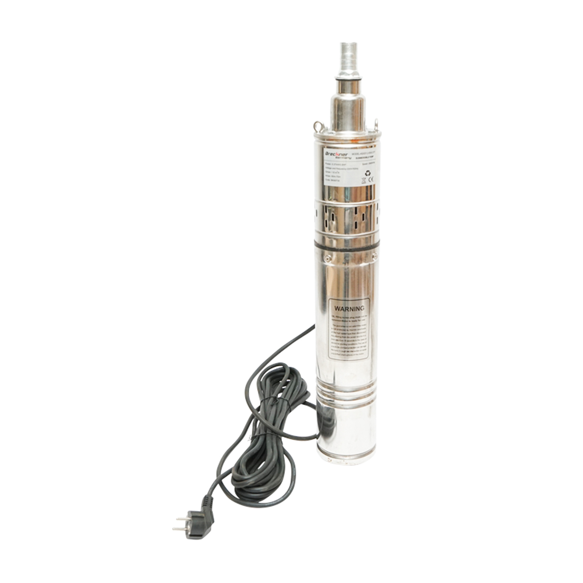 Pompa apa submersibila 4 inch, 370W, 30l/min adancime 50m, 220V 4QGD1.2-50-0.37Y Breckner Germany
