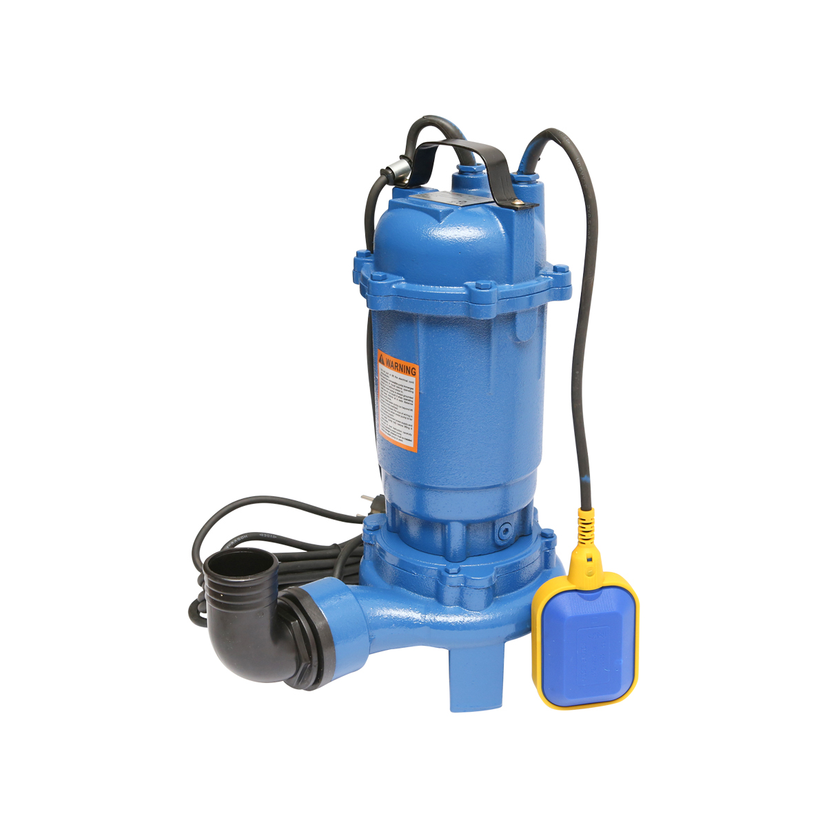 Pompa apa murdara, drenaj submersibila cu flotor si tocator 750W, 220V, debit 250L/min, H7m WQCD7-8-0.75F Breckner Germany