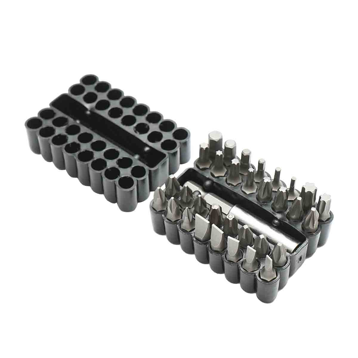 Set 33 biti cu prelungitor pentru surubelnita Breckner Germany