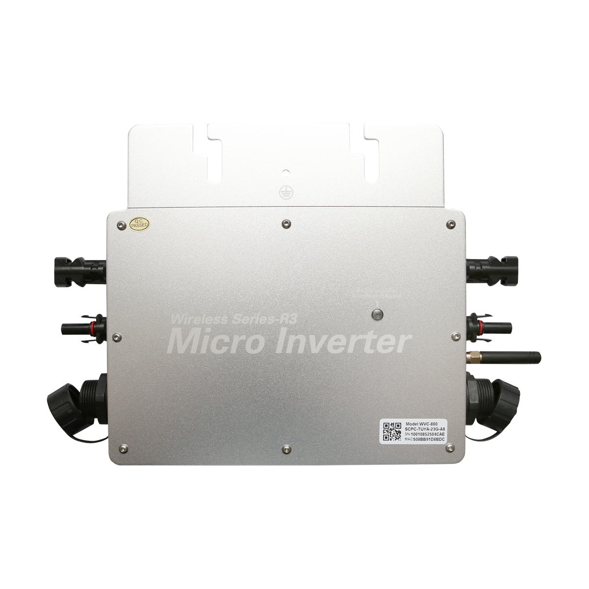 Microinvertor pentru panouri solare fotvoltaice 800W, 230V, WiFi, IP65, MPPT – imagine 2