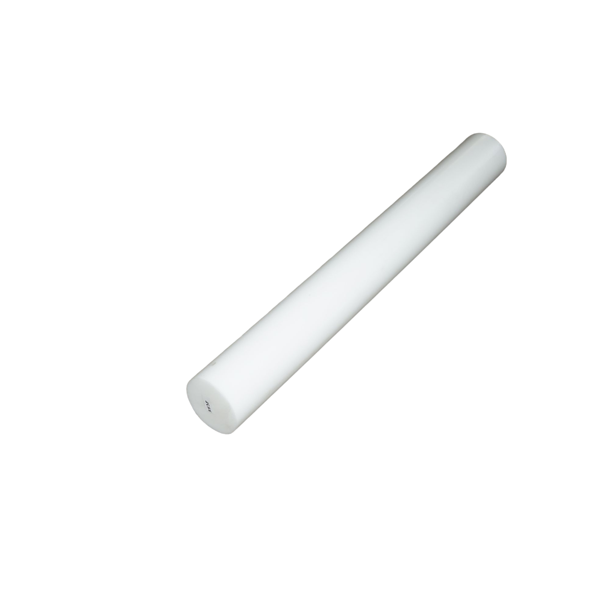 Bara poliamida, polioximetilena-poliacetal POM alba 1000x120mm 14.5 Kg