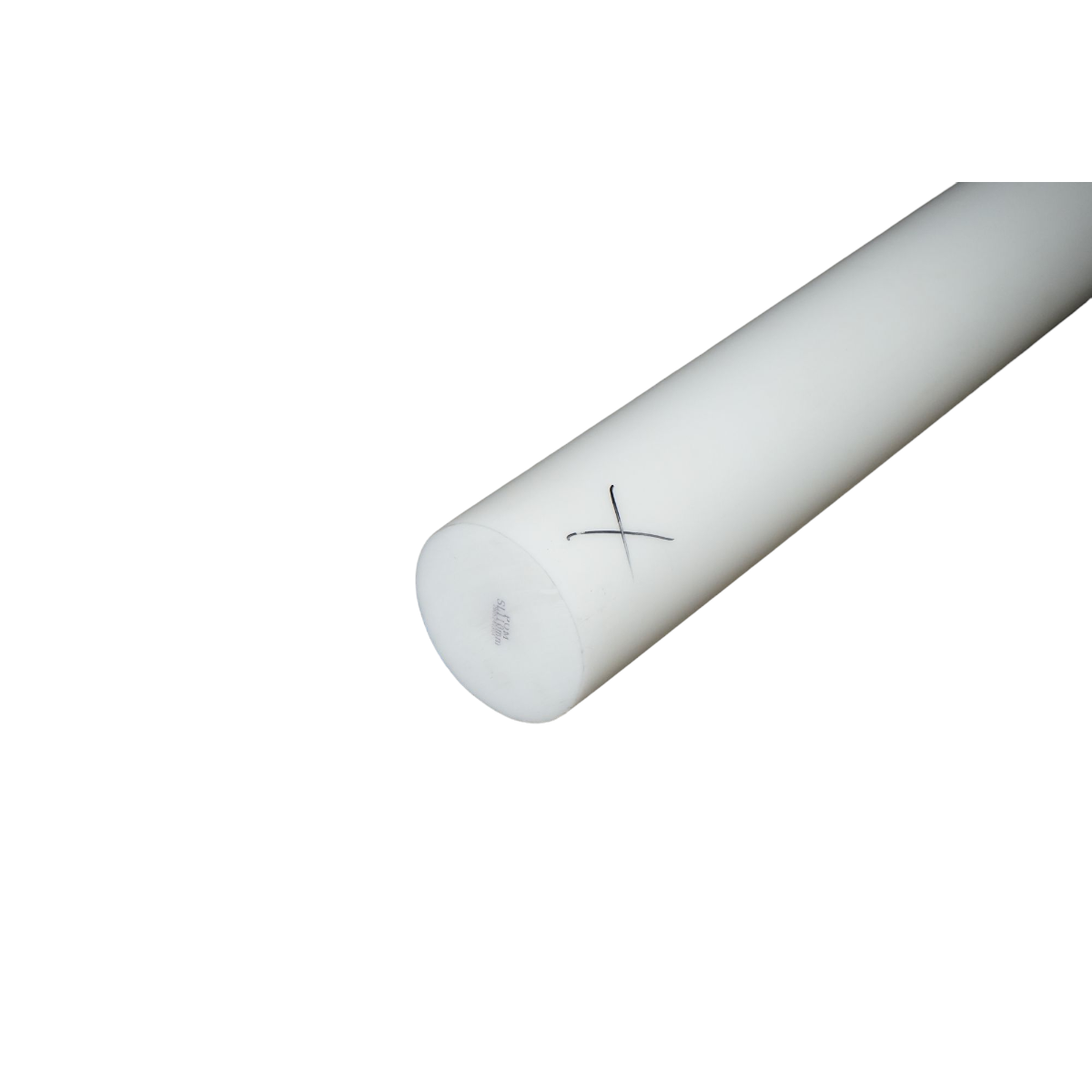 Bara poliamida, polioximetilena-poliacetal POM alba 1000x160mm 30.5Kg – imagine 3
