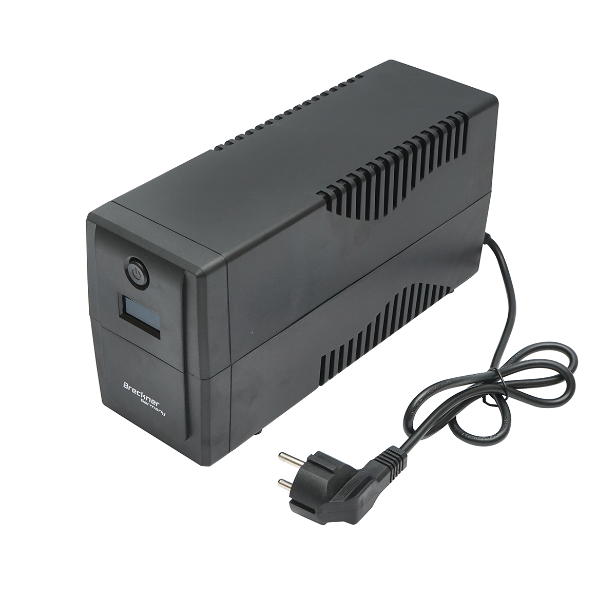 UPS 800VA/480W cu baterie 9Ah si 2 prize schuko, LCD, USB, AVR Breckner Germany – imagine 5