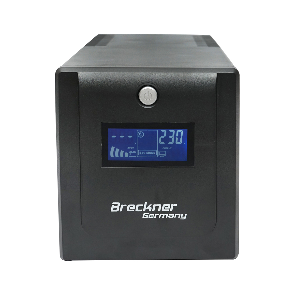 UPS 1500VA/900W cu baterii 2x9Ah si 4 prize schuko, LCD, USB, AVR Breckner Germany