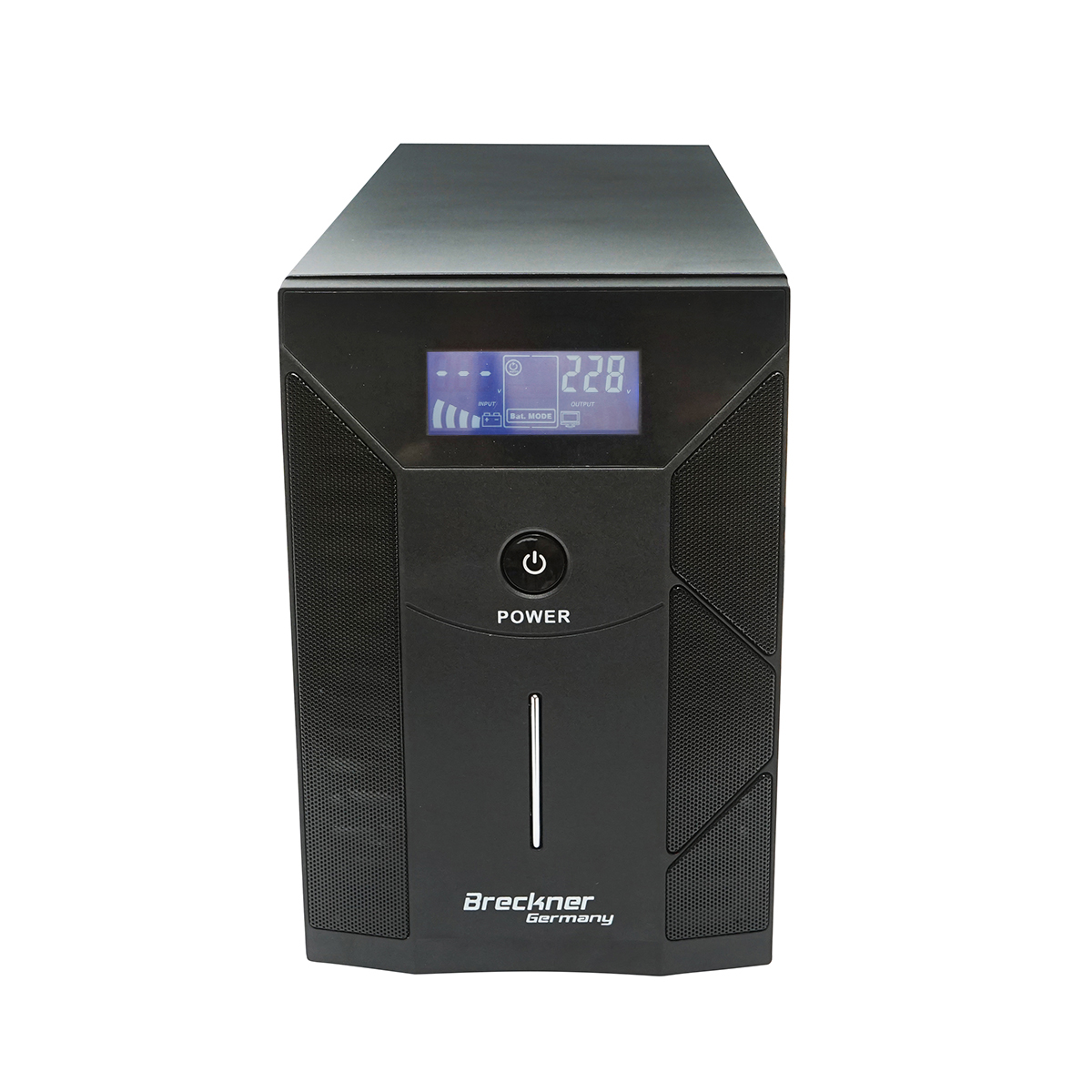 UPS 3000VA/1800W cu baterii 4x9Ah si 3 prize shuko, LCD, USB, AVR Breckner Germany