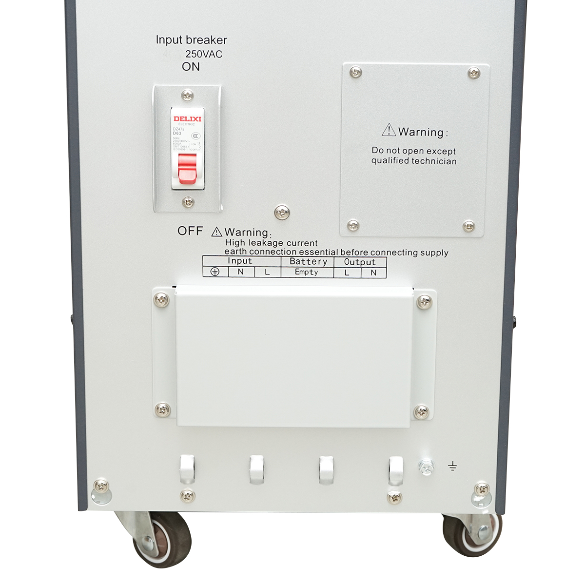 UPS monofazic 10KVA/10KW cu baterii 16x9Ah LCD, USB, AVR Breckner Germany – imagine 7