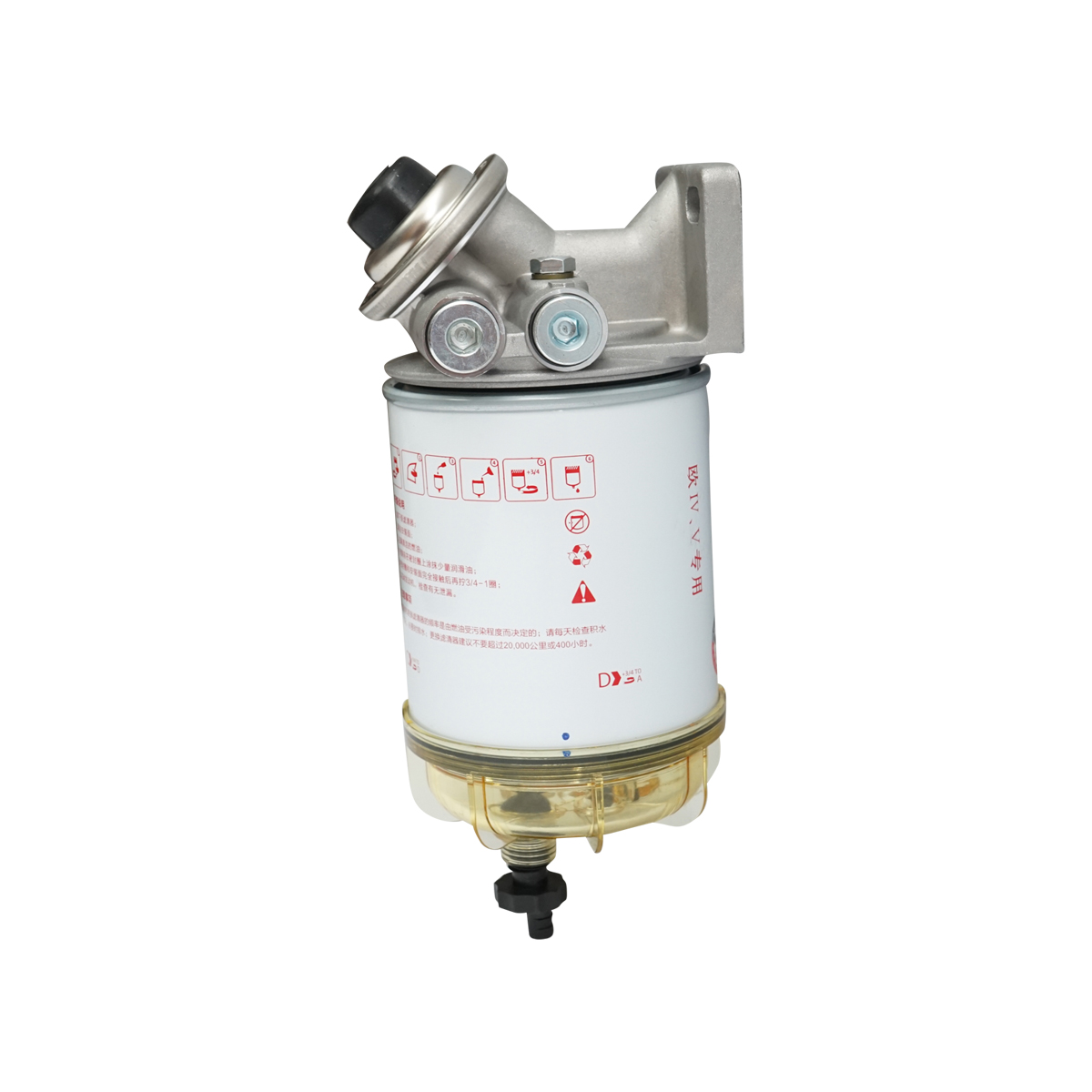 Baterie filtru motorina cu separator apa pentru Fiat, New Holland, Ford, Massey Ferguson, Case IH cod OEM 87802929, 87840136, R60T – imagine 2