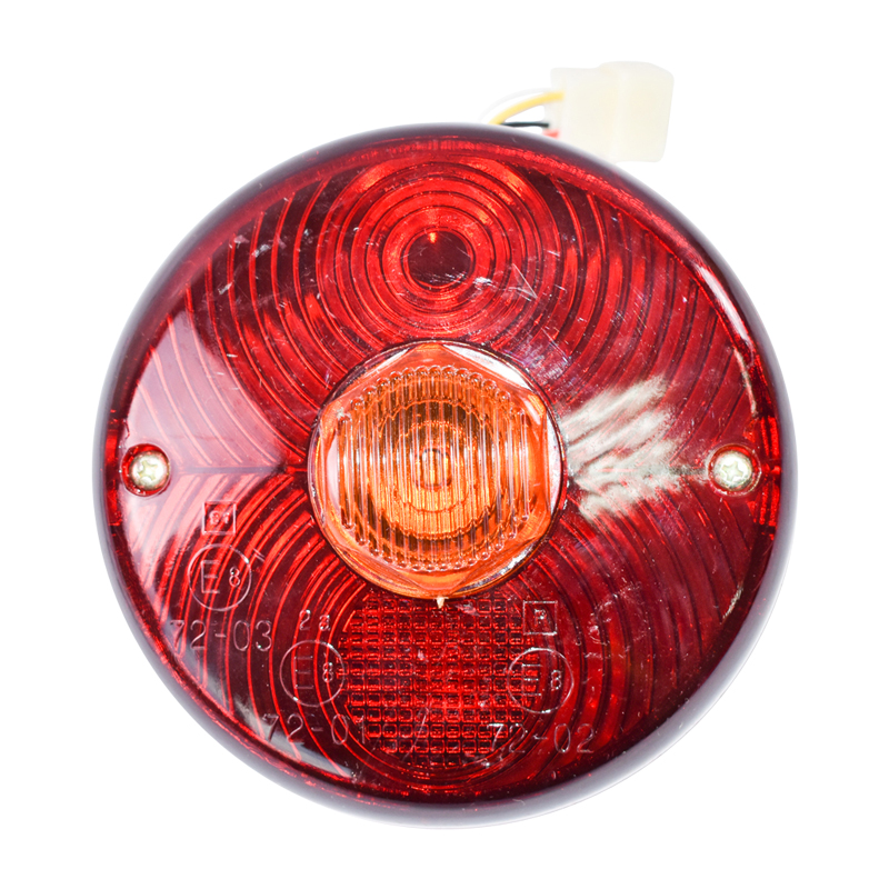 Lampa stop rotunda spate stanga U-650 si ARO (carcasa metal HD)