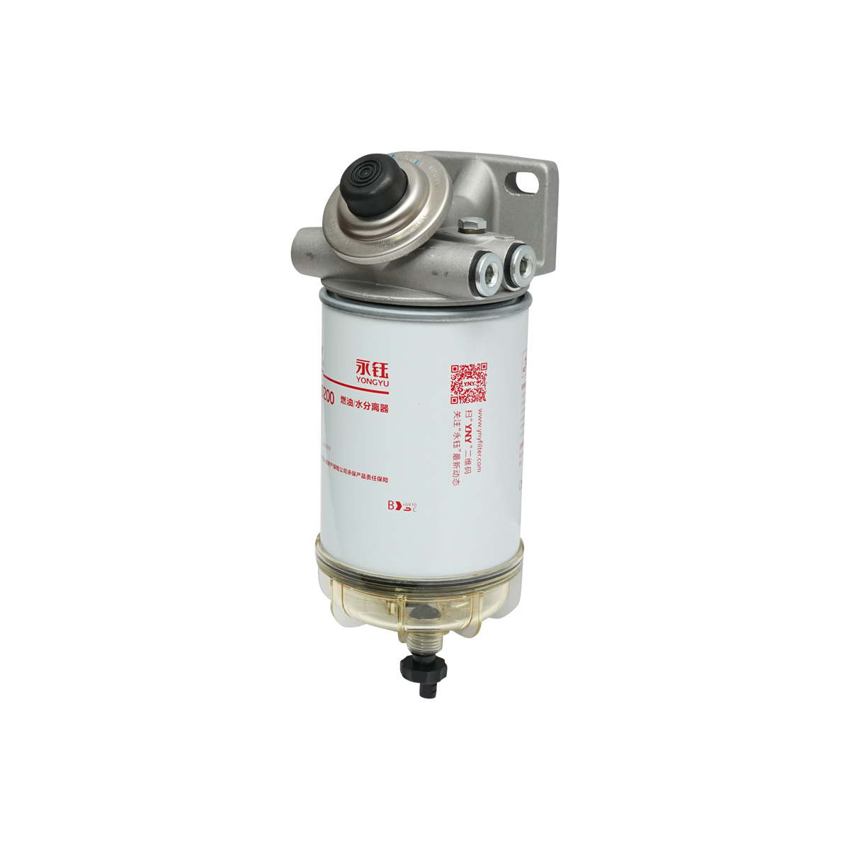 Baterie filtru motorina cu separator apa pentru Isuzu, Iveco, Volvo, Liebherr, King Long cod OEM 10044302, 10326 961
