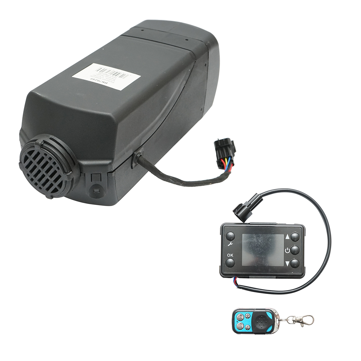 Incalzitor stationar, sirocou 12-24V, 2KW, display LCD, cu telecomanda si bujie Kyocera Breckner Germany