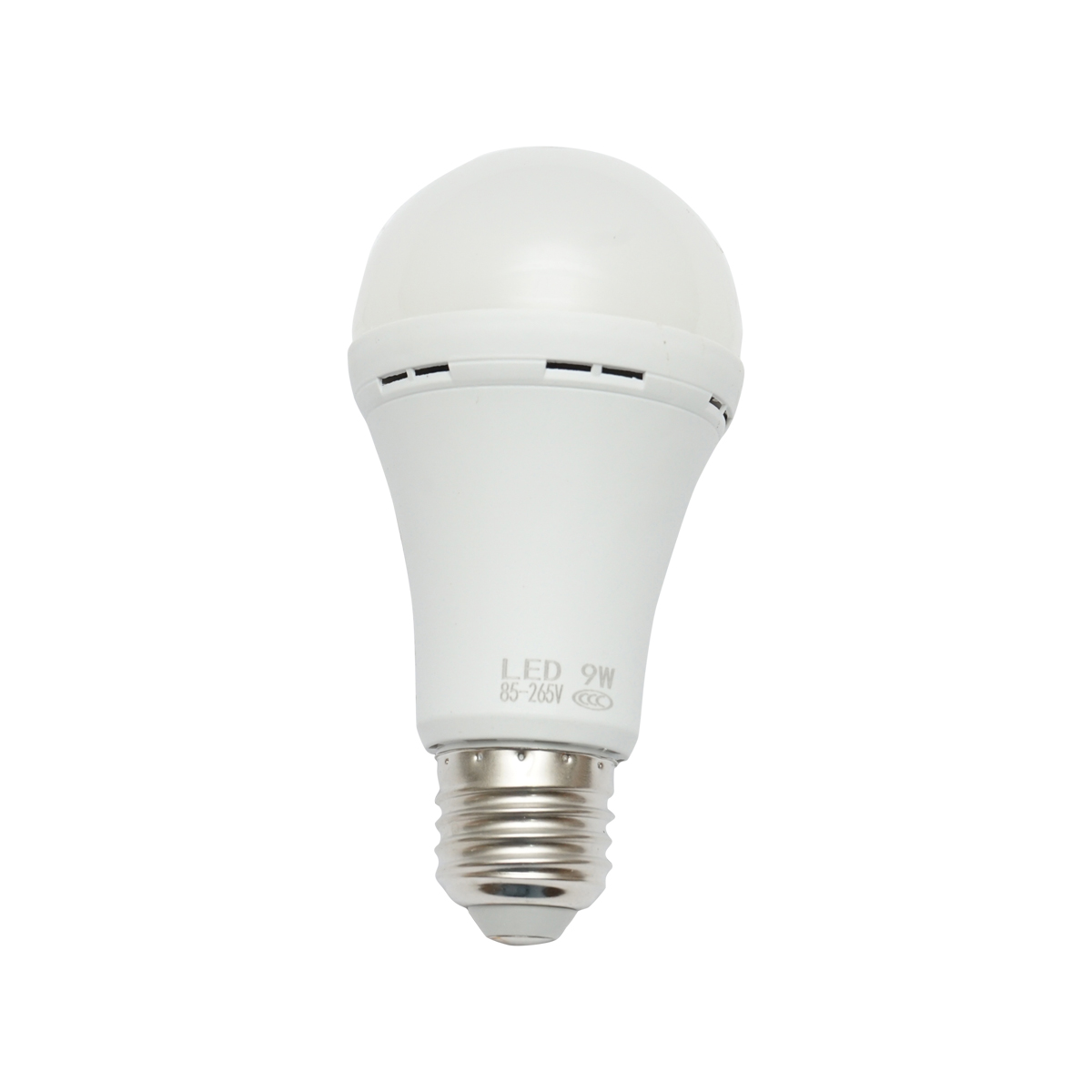 Bec LED 9W, 220V, E27, 6500K lumina rece, emergenta cu sistem de avarie si baterie reincarcabila 1200mah