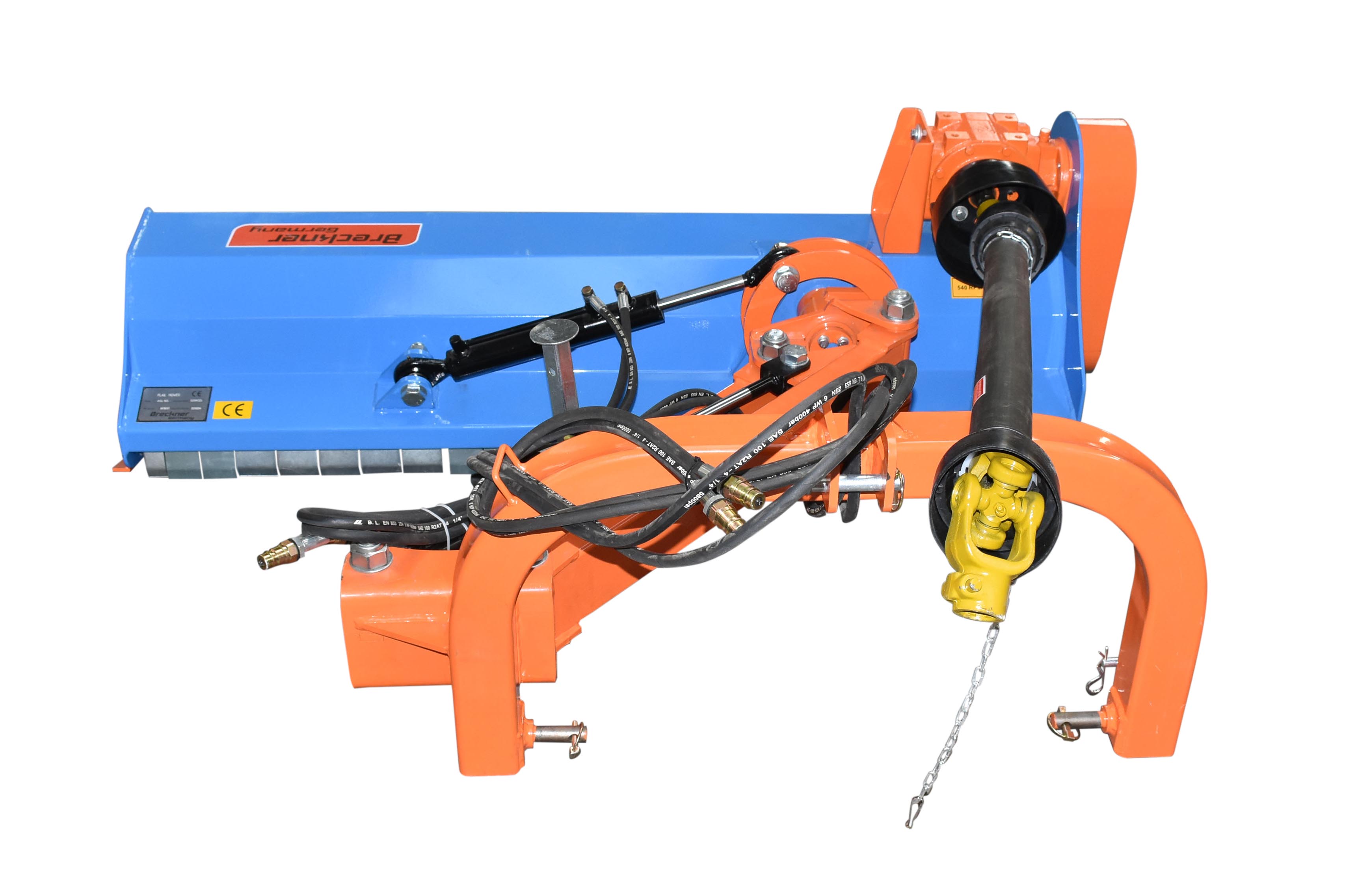 Tocatoare resturi vegetale AGL165 cu brat hidraulic, 165cm latime de lucru Breckner Germany – imagine 2