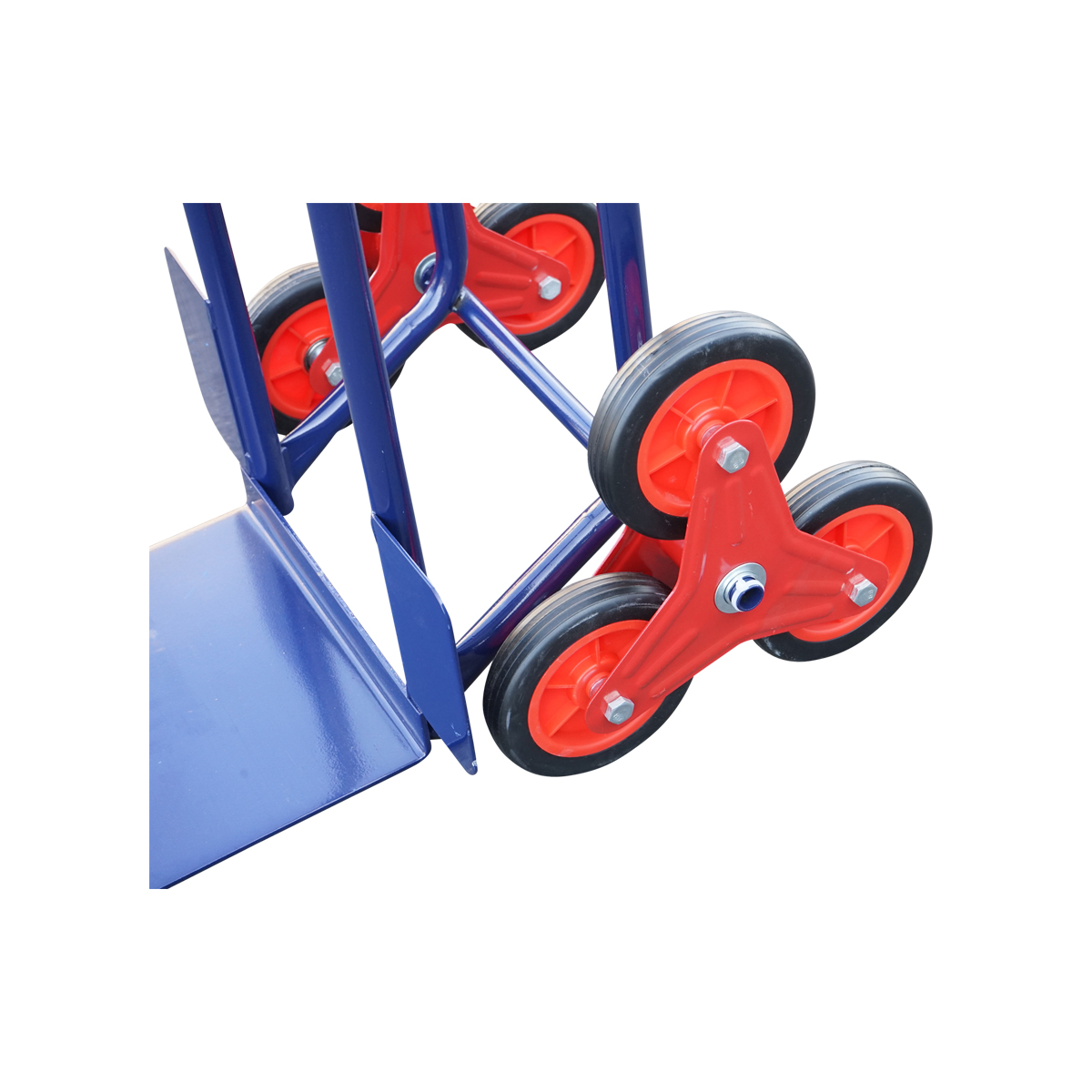 Carucior de transport pe trepte, scari cu 6 roti max 150Kg – imagine 7