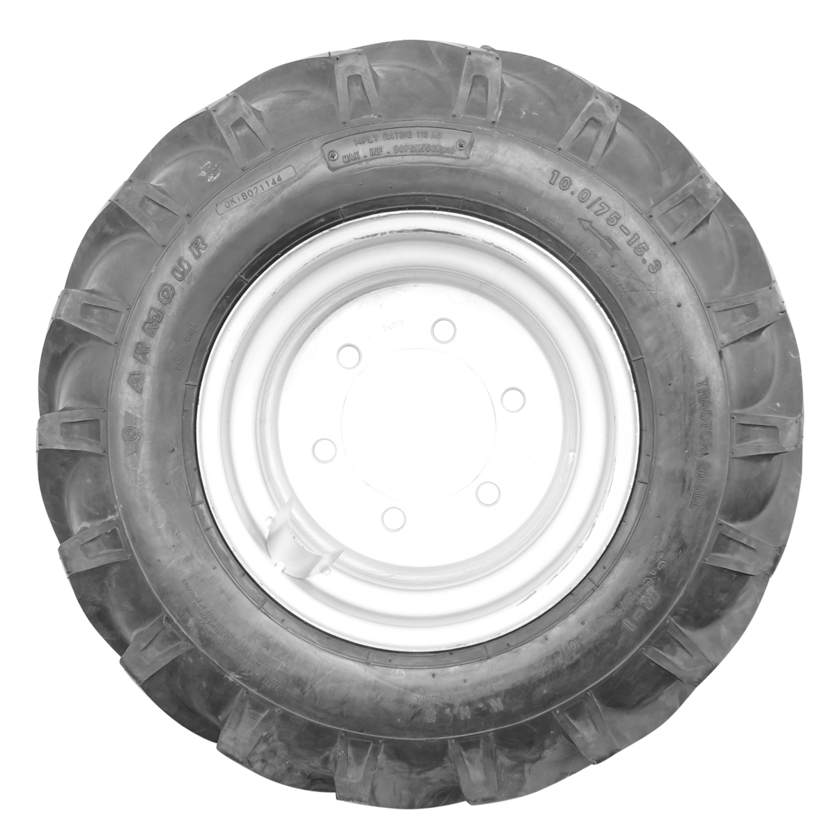Roata completa janta cu anvelopa agricola 10.0/75 R 15.3 14PR R1 – imagine 3