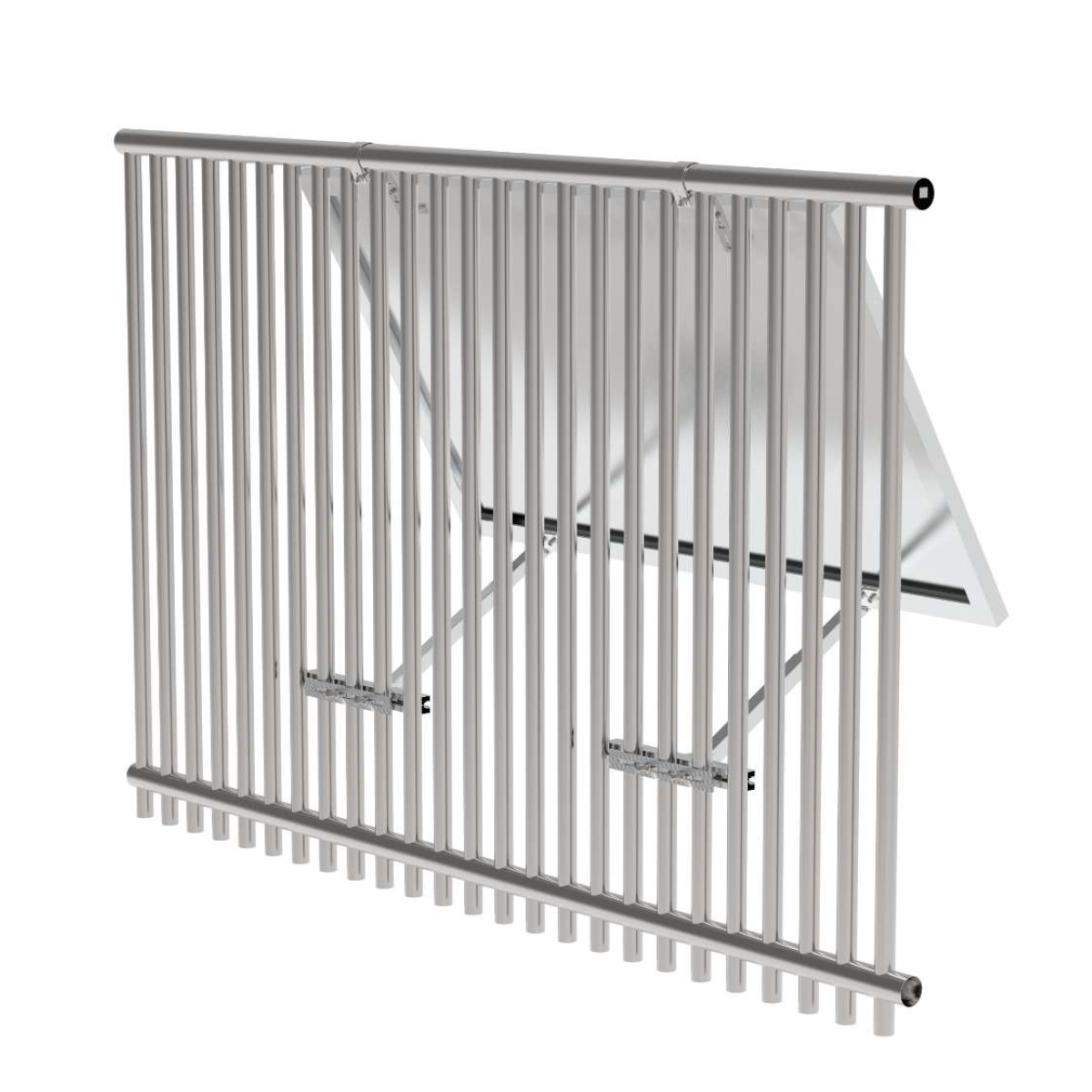 Sistem montaj structura panouri solare fotovoltaice cu prindere pe balcon – imagine 7