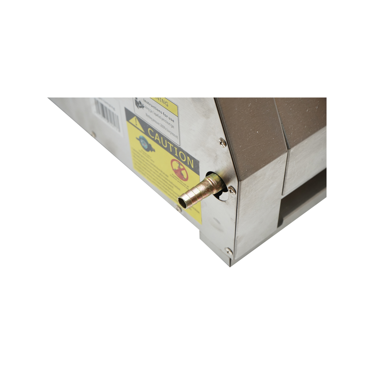 Gratar camping cu grill 2 arzatoare si 1 zona de gatit 676x400x185mm – imagine 6