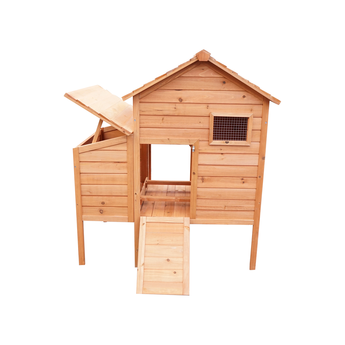 Cotet pentru pasari, gaini din lemn 1130x760x1230mm