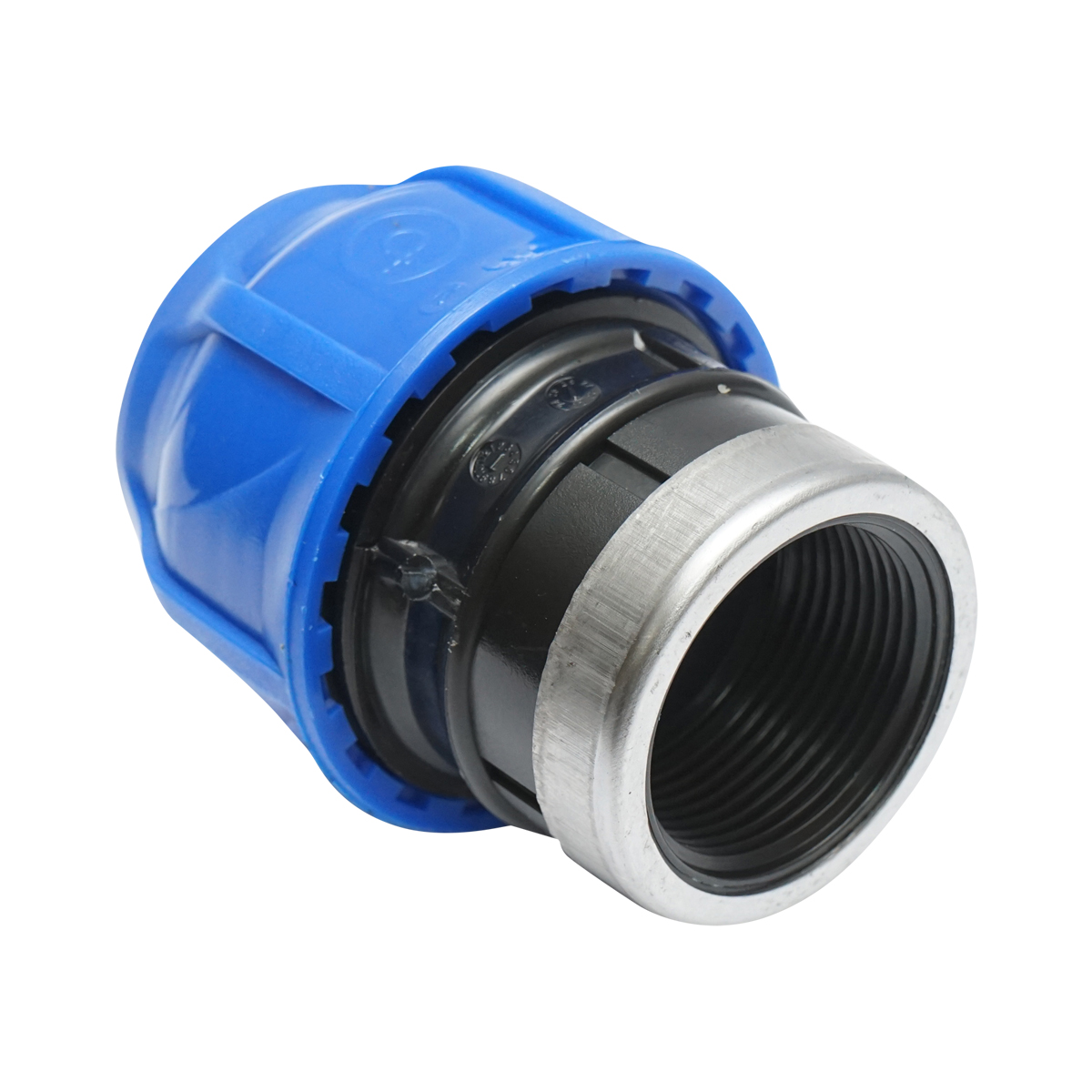 Adaptor compresiune mama, filet interior D40mmx 1 1/4 max 16bar pentru sisteme irigatie PEHD – imagine 3