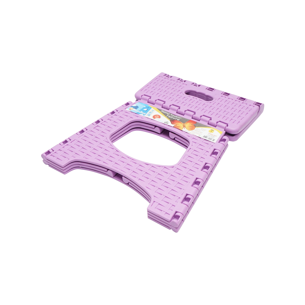 Scaun plastic pliabil mov 286X325X270 mm – imagine 3