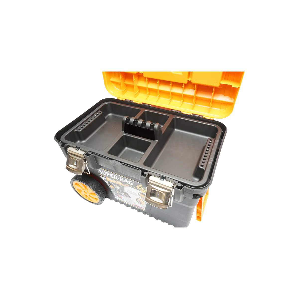 Cutie pentru scule heavy duty cu roti tip troler 652x400x420mm – imagine 2
