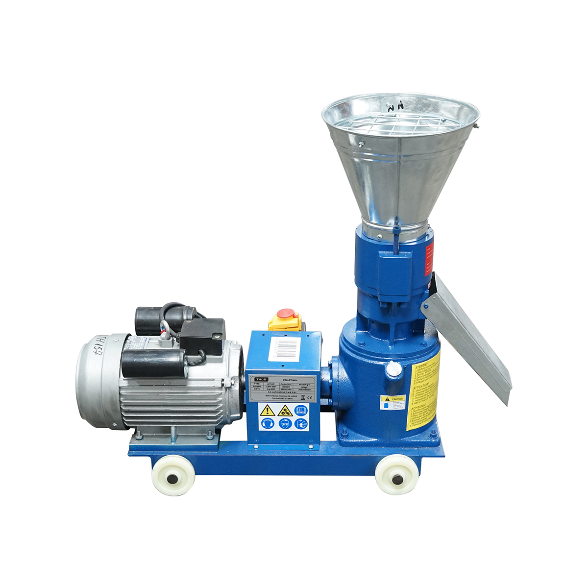 Granulator furaje, presa cereale 2,2KW, 220V cu matrita de 6mm si randament max 100kg/H – imagine 4