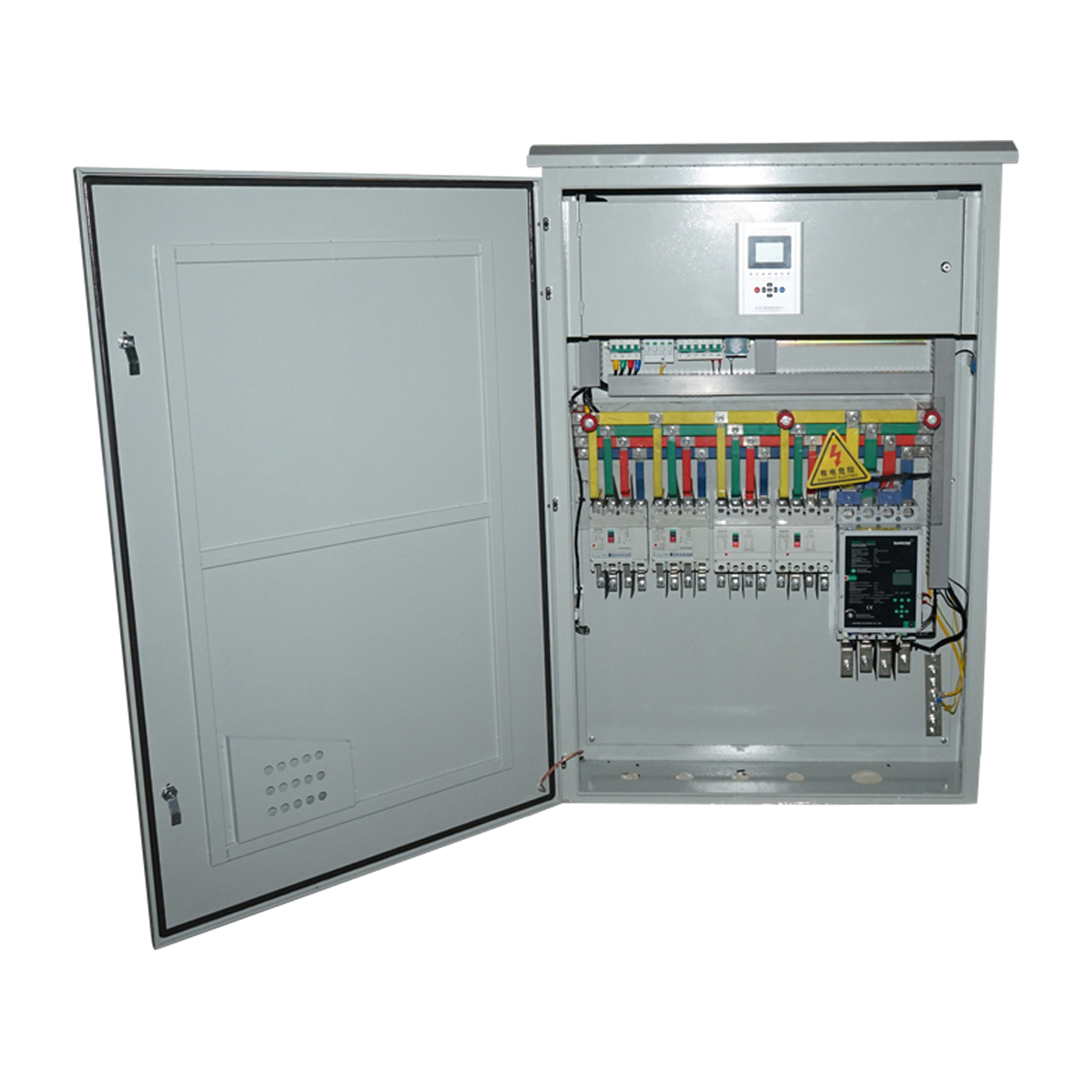 Cutie distributie pentru sistem solar fotovoltaic 200KW, IP54, 400A, cu relu anti-insularizare