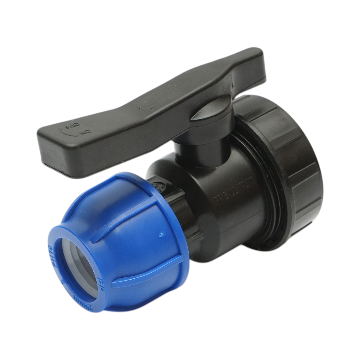 Robinet cu bila compresiune, filet interior 25mmx3/4 inch PN16 pentru sisteme de irigatii – imagine 2